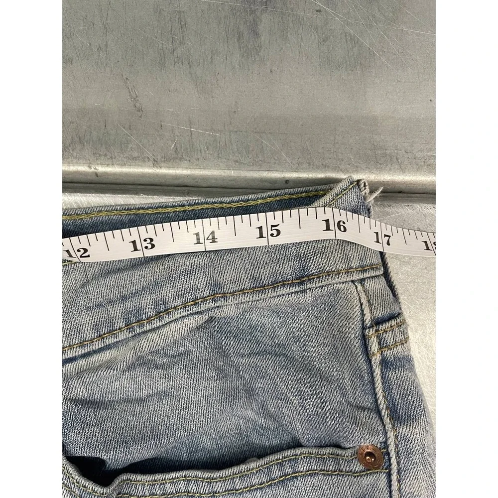 Levis‎ 511 Jeans Mens 33x34 Blue Light Wash Denim Straight Outdoor